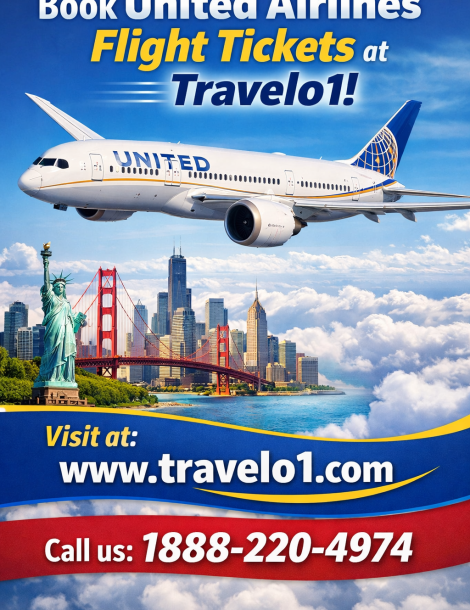 Book United flights with Travelo1