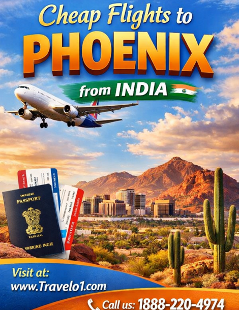 Cheap Flight for Phonix from India